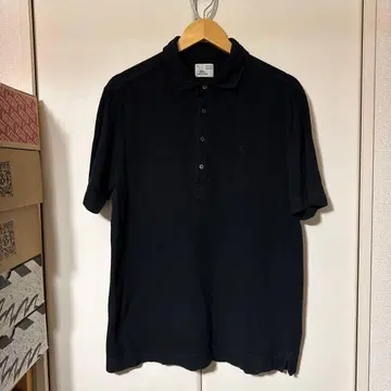 LACOSTE 라코스테 피케 셔츠 블랙 사이즈 5