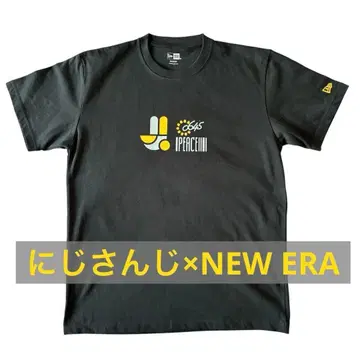 니지산지 x NEW ERA 콜라보 후시미 가쿠 T셔츠 뉴에라 M