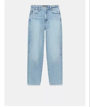 [ ZARA ] 하이라이즈 앵클 기장 데님 팬츠