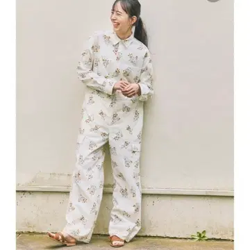 미사용! spick & span 이케타 히로에 콜라보 점프수트