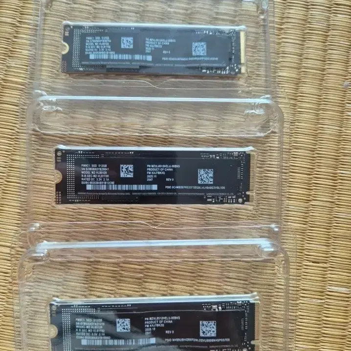 삼성 SSD NVME 512GB (새제품급)