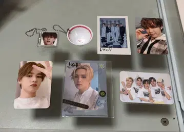 WayV NCT 쿤 트레이딩 카드 키링 미니 파일 세트