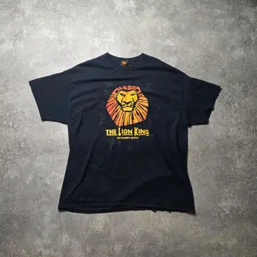 DISNEYTHELIONKING 라이온킹 디즈니 뮤지컬 T셔츠 블랙