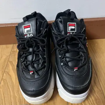 FILA 통굽 스니커즈 블랙