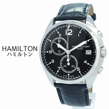 새상품급 HAMILTON 카키 파이롯트 크로노그래프 H765120