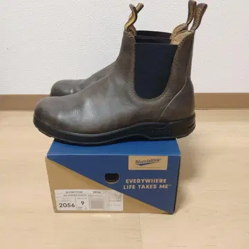 Blundstone 올 텔레인 2056 러스틱 브라운 사이즈 9