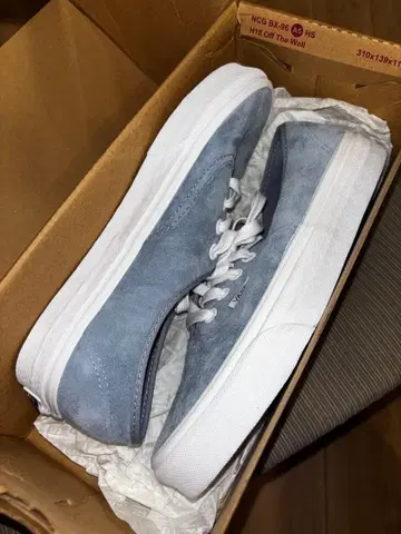 VANS 스웨이드 스니커즈 블루