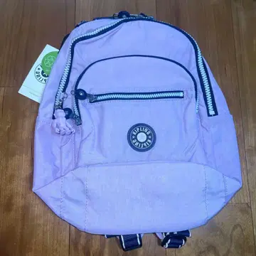 택 포함 미사용 새상품 Kipling 라벤더 백팩 라일락 라스트 1점
