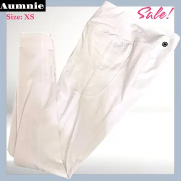 Aumnie 레깅스 화이트 XS 사이즈