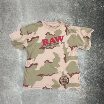 ROTHCO RAW 카모플라쥬 패턴 T셔츠 XL