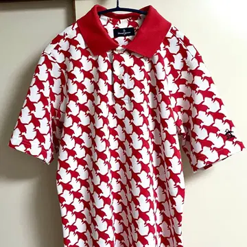 인기! 먼싱웨어 Munsingwear 올 패턴 반팔 피케 셔츠