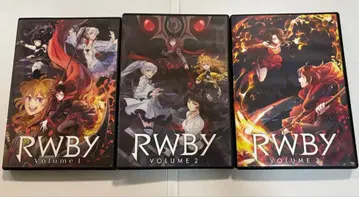 RWBY Volume 1 2 3 블루레이 세트