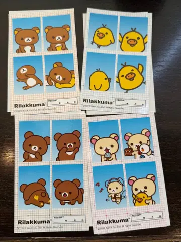 산엑스/산엑스 유니버스/리락쿠마 / 증명사진풍 스티커