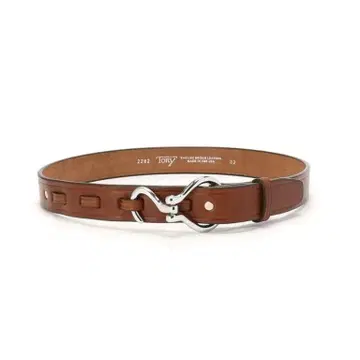 TORY LEATHER 토리레더 후프 피크 벨트 Oakbark 32