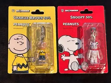 BE@RBRICK PEANUTS 50% 찰리 브라운 스누피 새상품