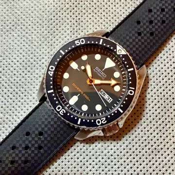 SEIKO 세이코 다이버 블랙보이 블랙 다이얼 자동 와인딩 중고품