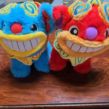 시사 봉제 인형 2개 세트