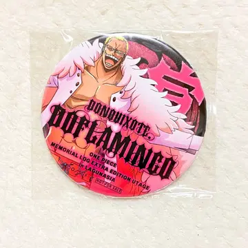 [ 미개봉 ] 도플라밍고 라그나시아 연회 동료 캔뱃지 ONE PIECE