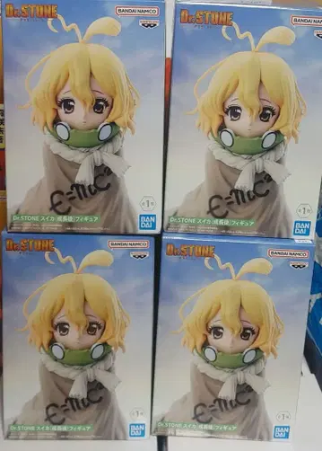 Dr.STONE 수박 성장 후 피규어 4개 세트
