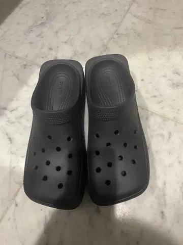 크록스 클로그 샌들 블랙