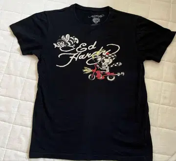 Ed Hardy 에드하디 스컬 프린트T셔츠 블랙 빈티지