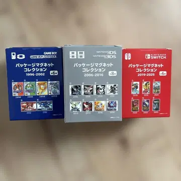 포켓몬스터 30주년 패키지 마그넷 컬렉션 컴플리트 세트
