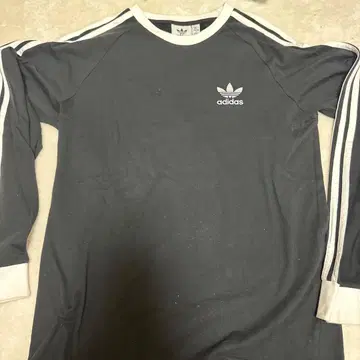 adidas Originals 긴팔 티셔츠 블랙