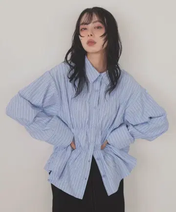 셔링 뷔스티에 디자인 셔츠