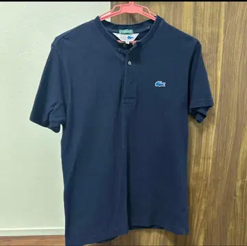 CHEMISE LACOSTE 피케 셔츠 네이비 사이즈 2