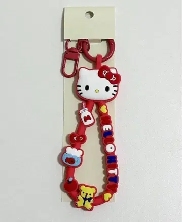 새상품 키티 산리오 캐릭터 대상 고무줄 키링