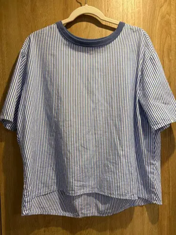 maillot 스트라이프 반팔 풀오버