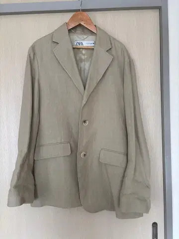ZARA 테일러드 자켓 베이지