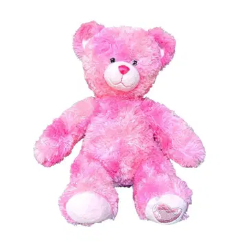 빌드어베어 핑크 하트 주얼 봉제 인형