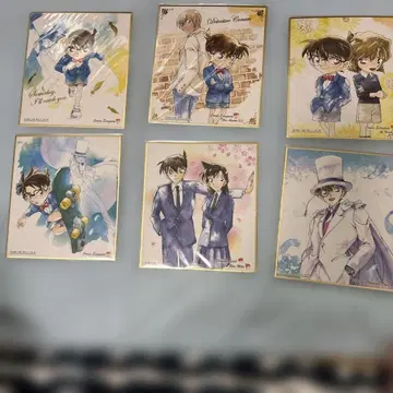 명탐정 코난 미니 색지 ART 6장 세트