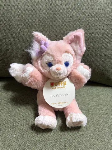핸드퍼펫 리나벨 봉제인형 더피 프렌즈 디즈니씨