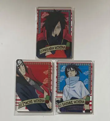 NARUTO 스탯 카드 컬렉션 우치하 이타치 사스케 마다라