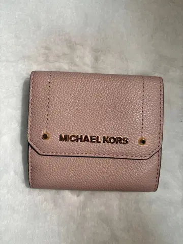 MICHAEL KORS 3단 폴더형 지갑 핑크