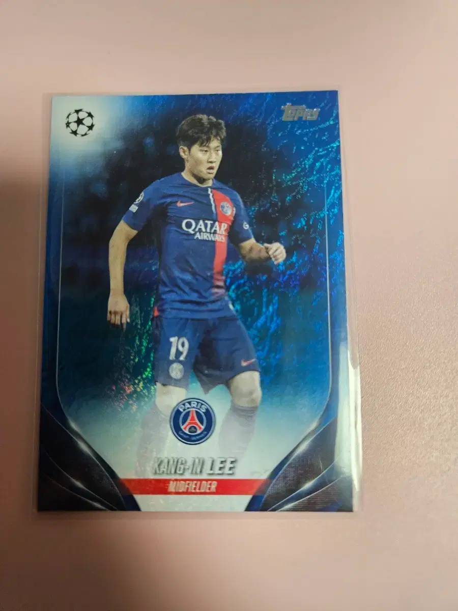 이강인 175장 한정 2023 Topps Blue 카드