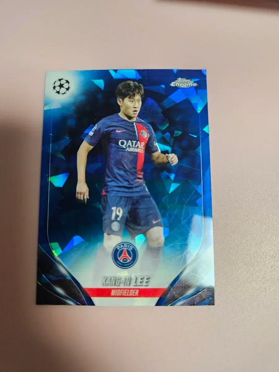 이강인 2023 Topps Chrome Sapphire