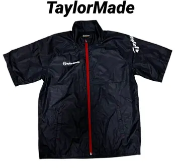 [ 컨디션 최상 ] TaylorMade 숏 슬리브 자켓 L 반팔 블랙