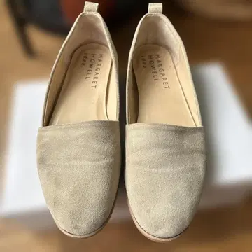 MARGARET HOWELL idea 플랫슈즈 스웨이드 그레이지