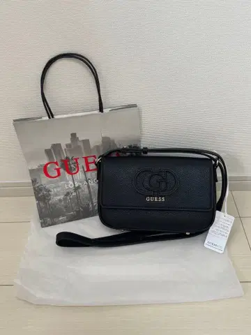 GUESS 숄더백 블랙
