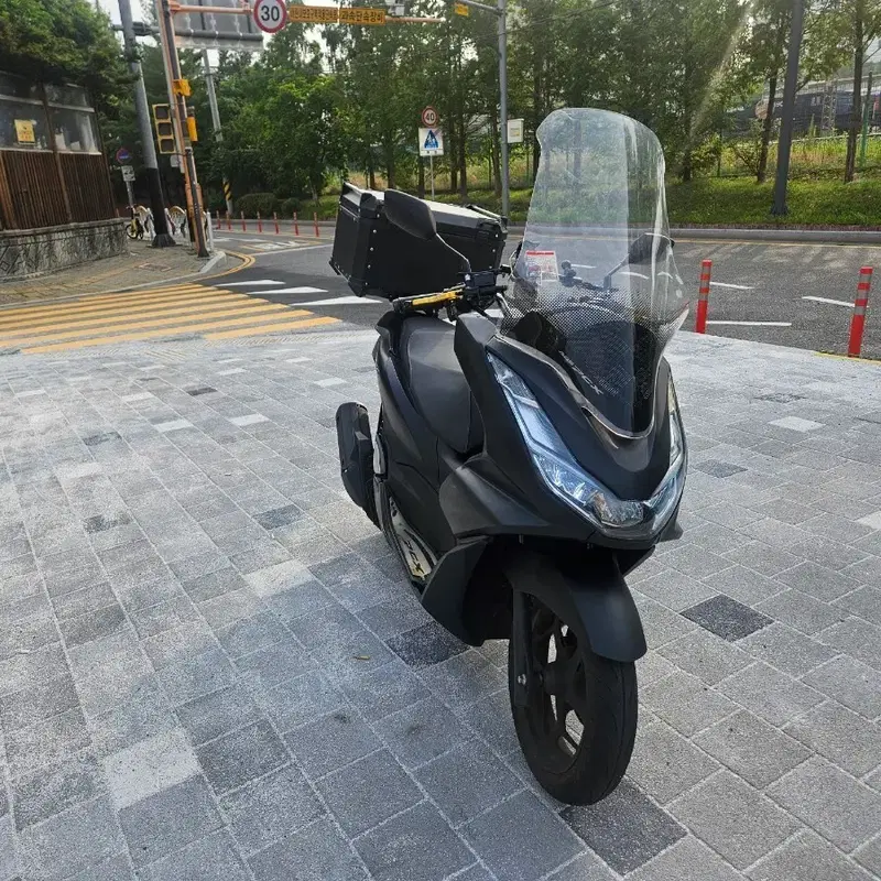 천안 평택 21년식 39000키로 혼다 pcx125 abs 배달세팅