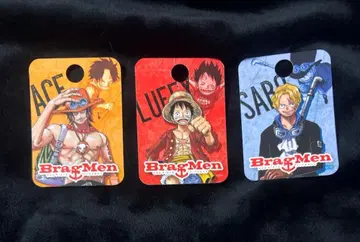 ONE PIECE 루피 에이스 사보 BragMen 스트로우 택