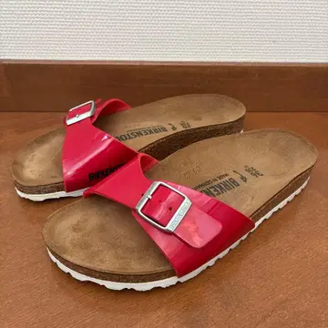 가격 인하 BIRKENSTOCK 샌들 레드 36 버켄스탁