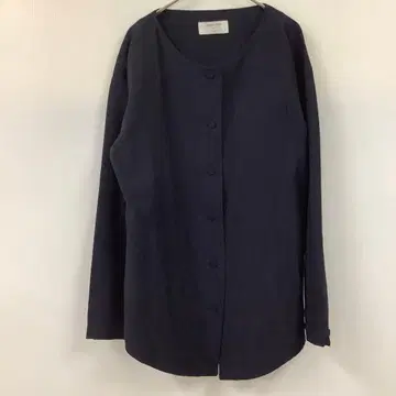 KEIKO KISHI 케이코키시 내쉬 노카라 자켓 네이비