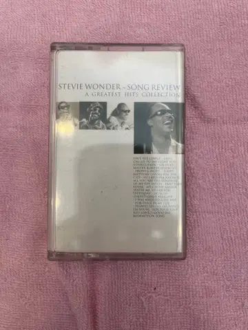 Stevie Wonder 송 리뷰 카세트 테이프