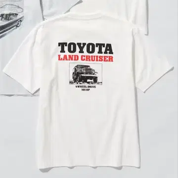 UT x TOYOTA LAND CRUISER 티셔츠 M 사이즈