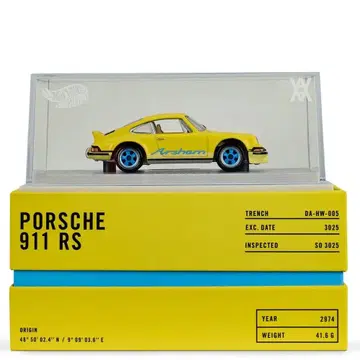 핫휠 다니엘 아샴 1973 포르쉐 911 RSA