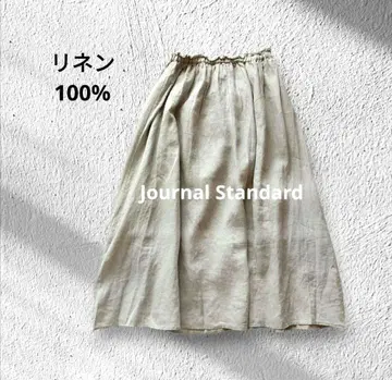 Journal Standard 저널 린넨 스커트 롱 마